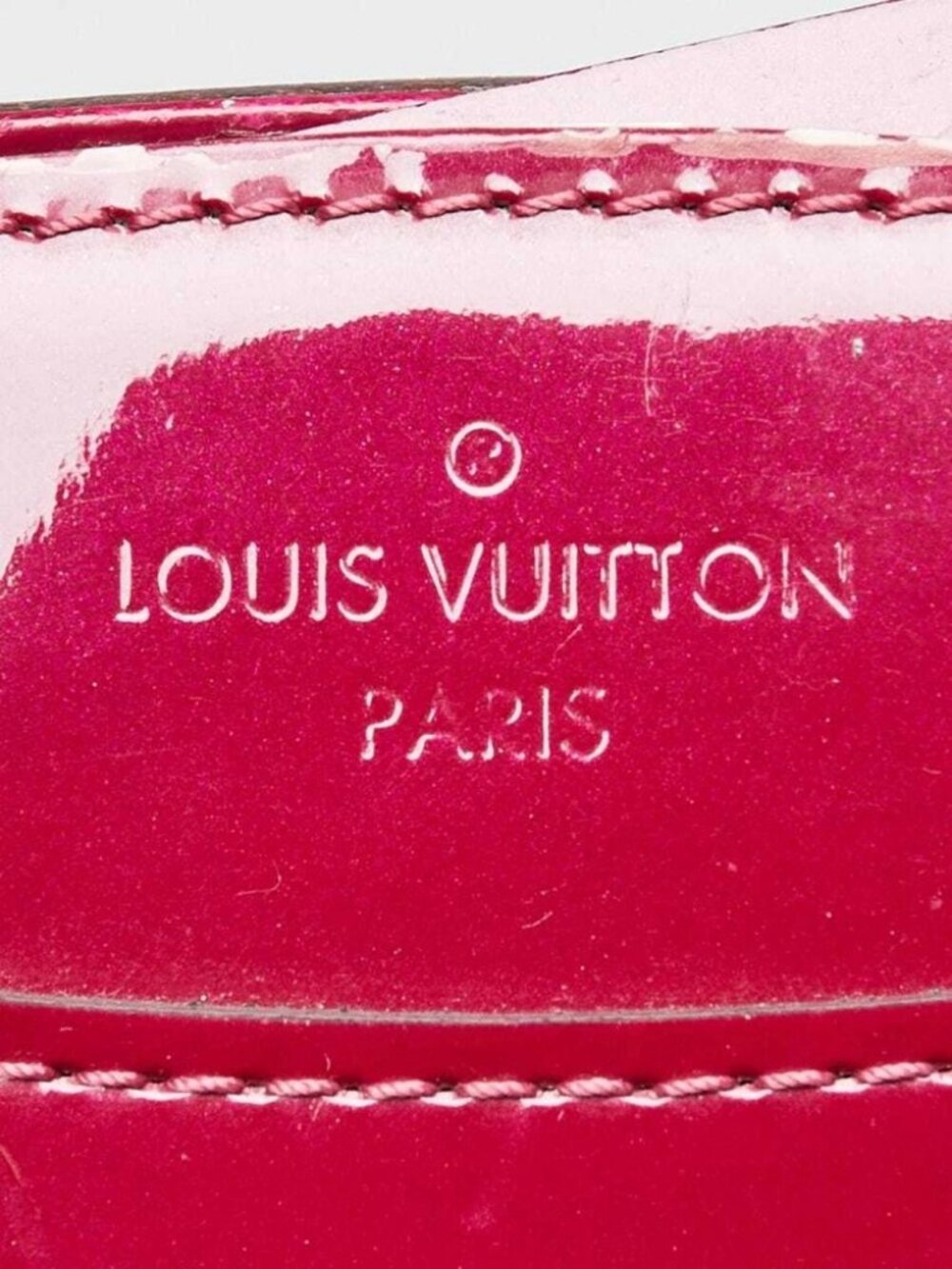 Louis Vuitton Magenta Monogram Vernis Brea PM NM Bag - Picture 10 of 12